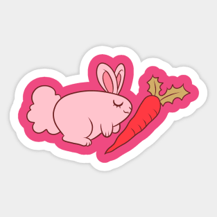 Bunny and Carrot Sticker